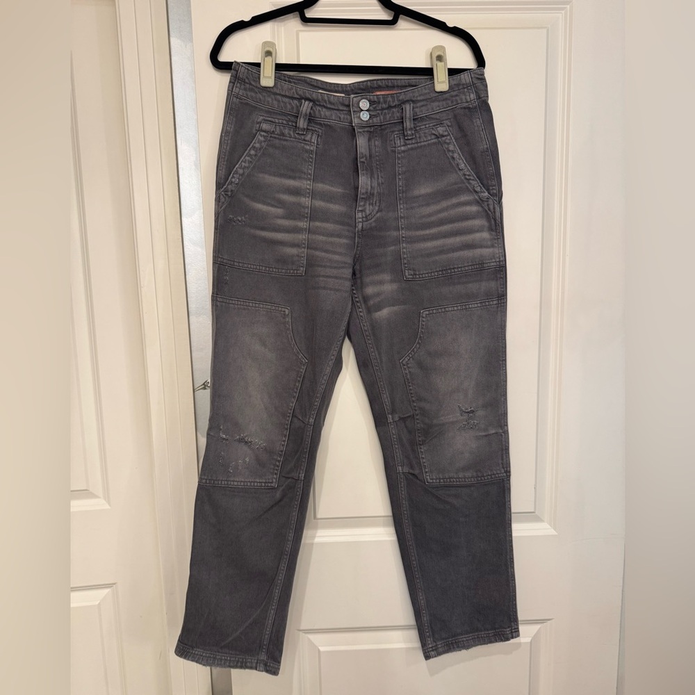 Pilcro Charcoal Denim Jeans
